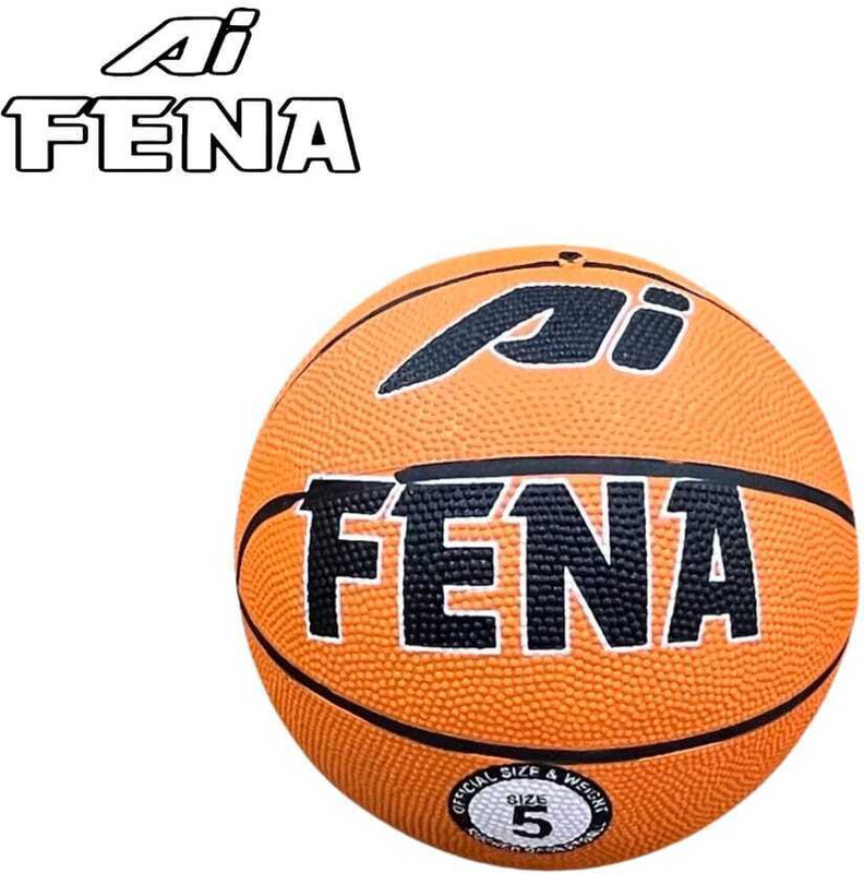 Fena High Quality Grip Basketball - Size: 5 Basketball - Size: 5(Kids, Pack of 1, Orange)