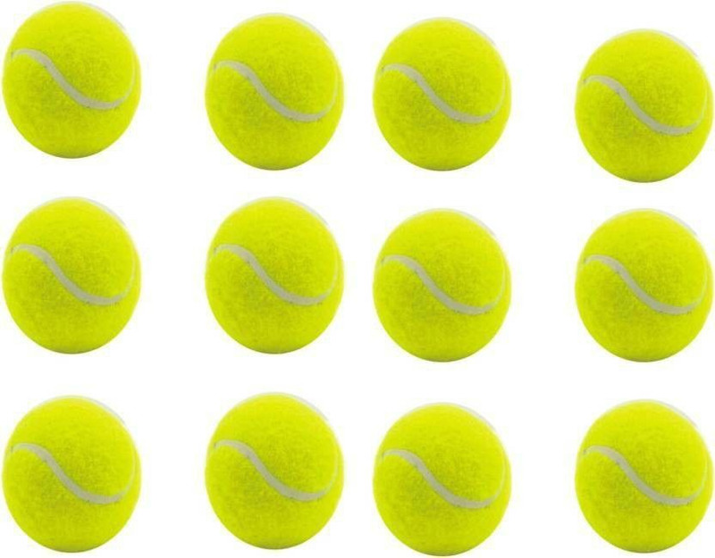 STYRKR Light Weight Tennis Ball-127 Tennis Ball(Standard, Pack of 12, Red)