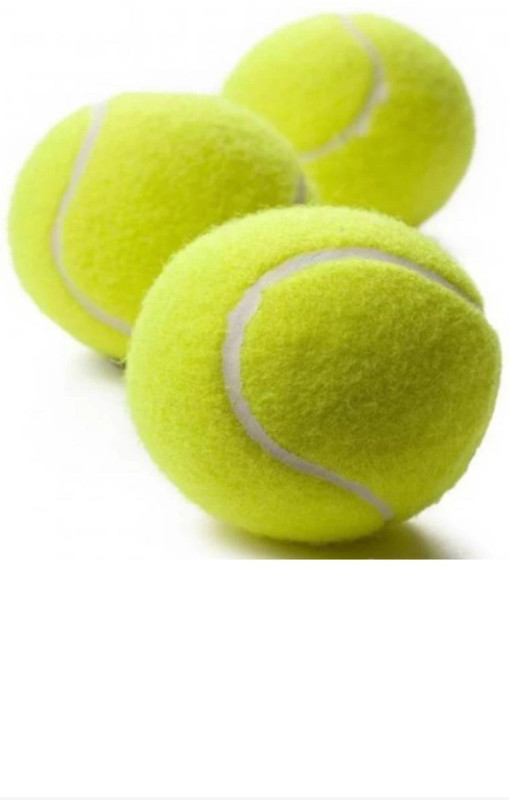 STYRKR Light Weight Tennis Ball-030 Tennis Ball(Standard, Pack of 3, Multicolor)