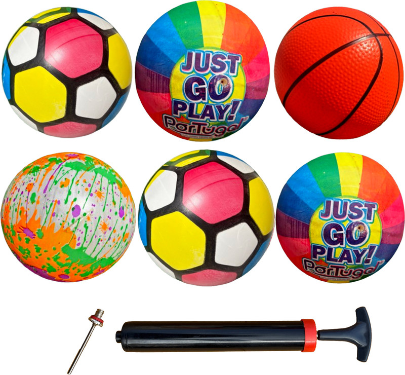 KAPY 6 Toy soccer ball Football - Size: 5(Kids, Pack of 1, Multicolor)