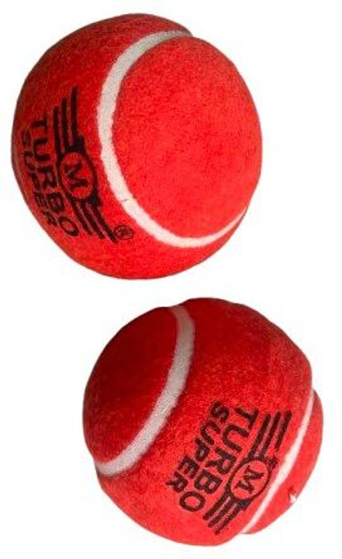 DEKAY RED Tennis Ball(Standard, Pack of 6, Red)