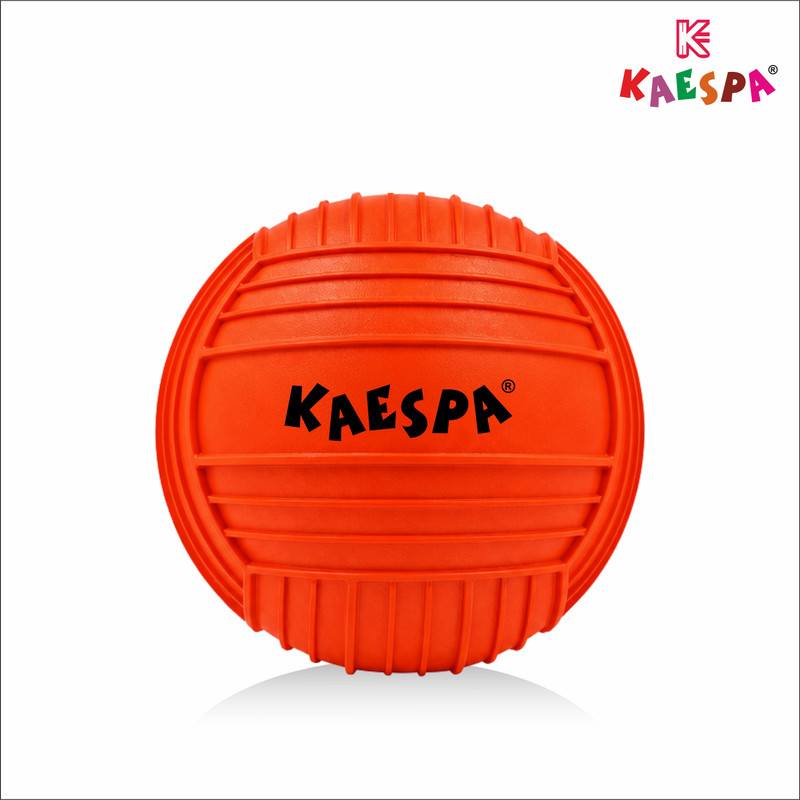 KAESPA PVC Ribbed Toy Volleyball - Size: 4(Standard, Pack of 1, Red)
