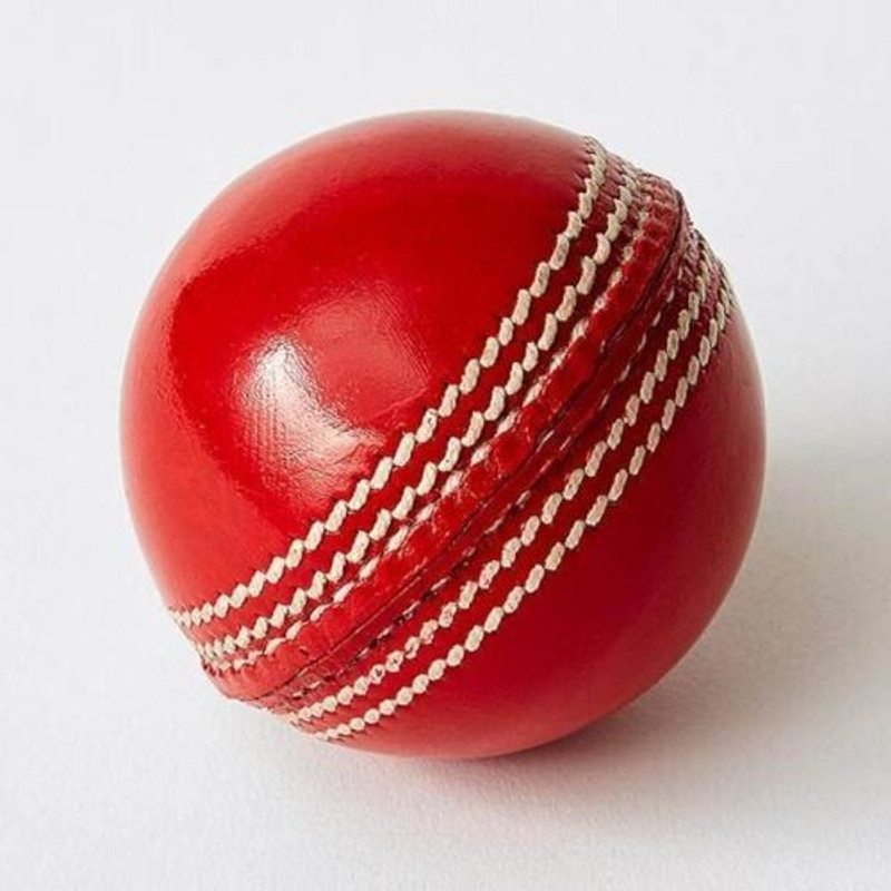 Cos Theta Spin Poly Soft Synthetic Machine Stitched Cricket Ball/01 Cricket Leather Ball(Standard, Pack of 1, Red)