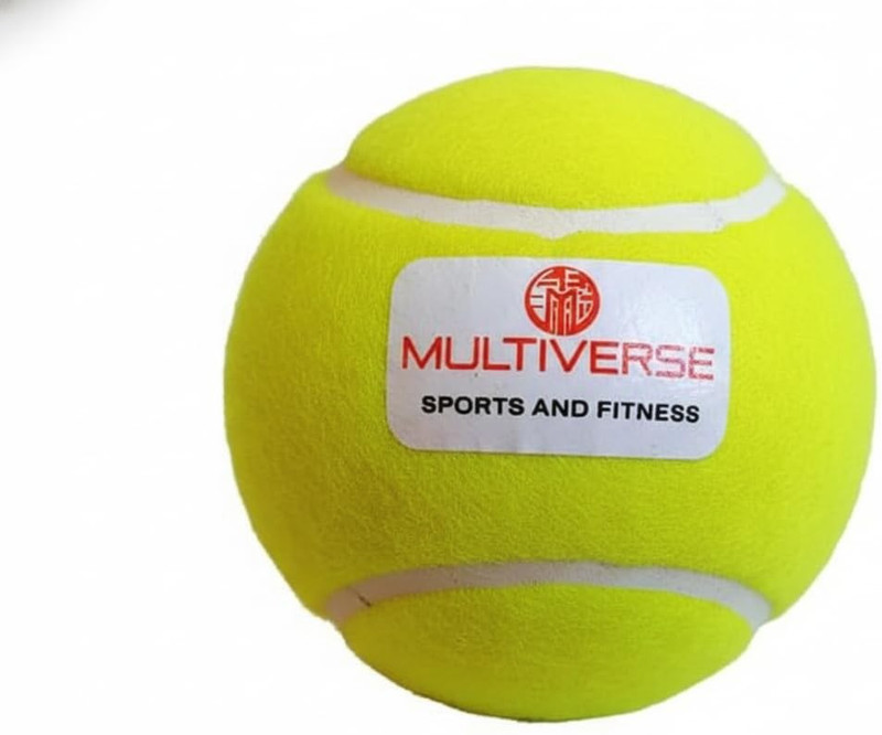 Multiverse Sports Cricket Ball for Street Matches Tennis Ball(Standard, Pack of 1, Yellow)