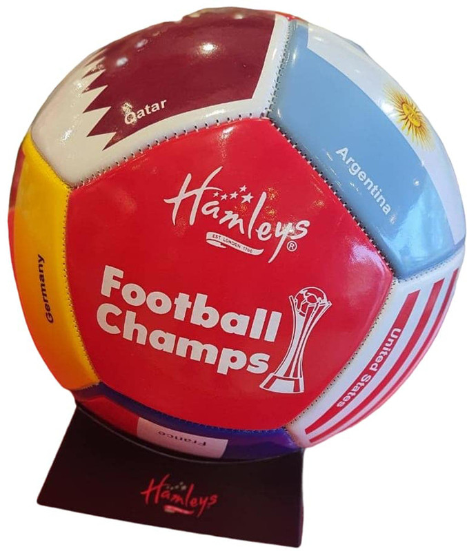 Hamleys Football Champs World Cup Atv, 4Y+ Football - Size: 5(Kids, Pack of 1, Multicolor)