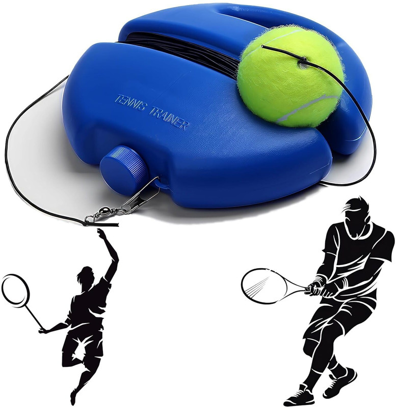ZVOZAR Trainer Rebound Ball Tennis Ball(Standard, Pack of 1, Multicolor)