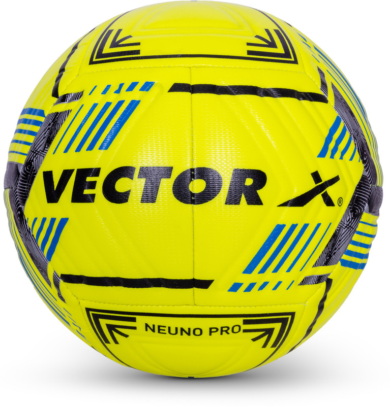 VECTOR X Premium Neuno Pro TPU 3D Embossed + SR Bladder Indoor/Outdoor Machine Stitched Football - Size: 5(Standard, Pack of 1)