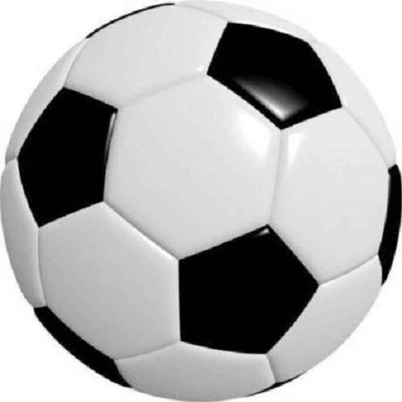 skyward Synthetic Leather Solid Quality Football - Size: 5(Standard, Pack of 1, White, Black)