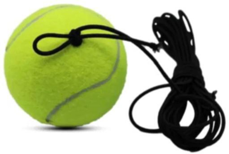 nizex Hanging Tennis Ball For Cricket Knocking Practice Green Color -G80 Cricket Tennis Ball(Standard, Pack of 1)