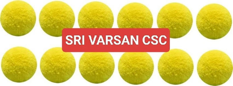 SRI VARSAN CSC BALL BADMINTON BALL Baseball(Standard, Pack of 1)