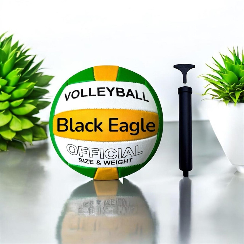 BLACK EAGLE Volleyball Volleyball - Size: 5(Standard, Pack of 2, Multicolor)