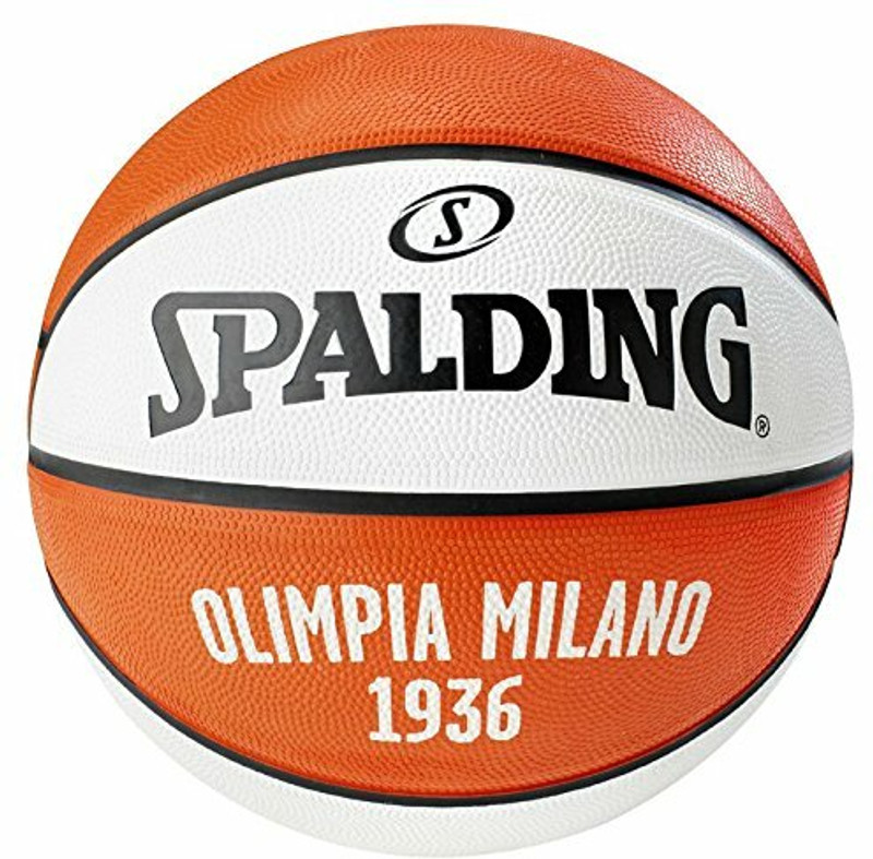 SPALDING EA7 Emporio Armani Milano Basketball - Red Basketball - Size: 7(Standard, Pack of 1, Multicolor)