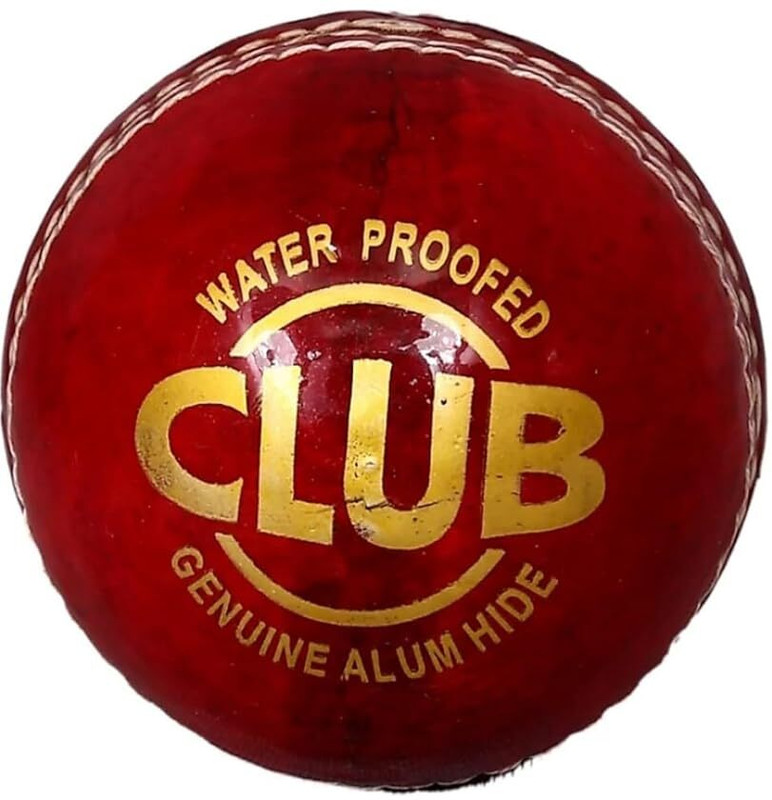 VITAL SPORTS CLUB Handmade Leather Club Cricket Ball – Durable & Professional Match Ready Cricket Leather Ball(Standard, Pack of 1, White)