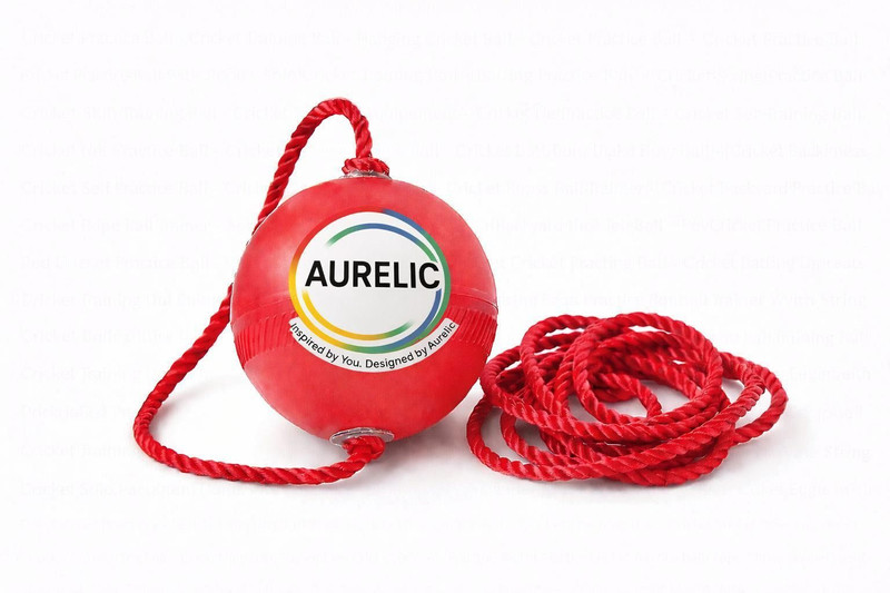 AURELIC Reaction-Training-Ball-for-Cricket Cricket Synthetic Ball(Standard, Pack of 2, Red)