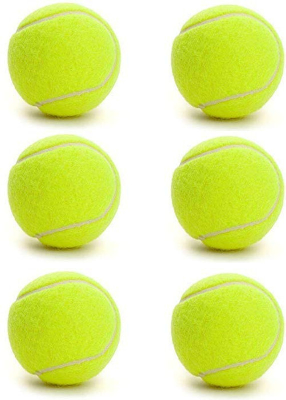 Parseed Rubber Ball for Cricket,/Tennis Light Weight for Kids Birthday Gift Tennis Ball(Standard, Pack of 6)