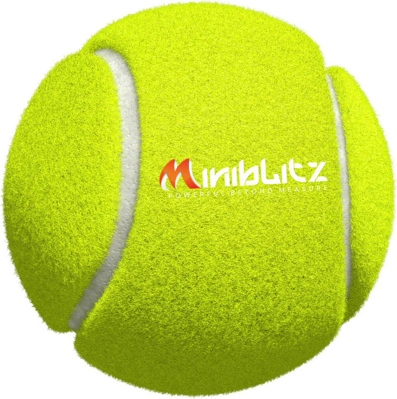 MINIBLITZ Soft Cricket Tennis Balls for All Age Group for Indoor/Outdoor Street Cricket Tennis Ball(Standard, Pack of 1)
