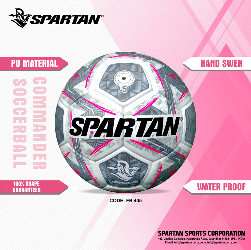 SPARTAN Spirit Hand Stitched Football - Size: 5(Standard, Pack of 1)