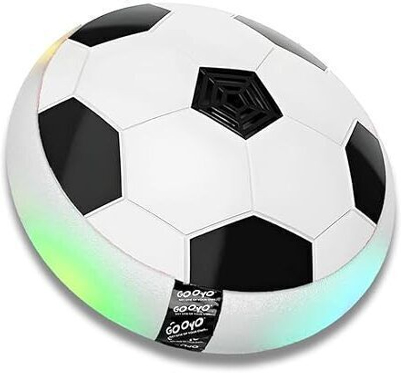KIDDZONN LED Hover Soccer Ball Indoor Game Football - Size: 1(Standard, Pack of 1, Multicolor)
