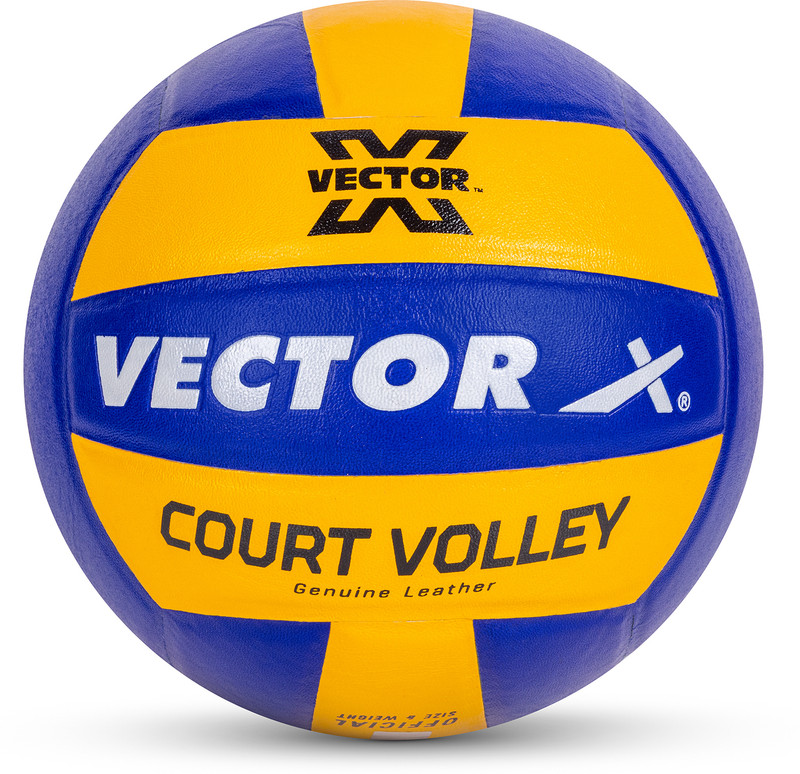 VECTOR X Court Volley Volleyball - Size: 4(Standard, Pack of 1)