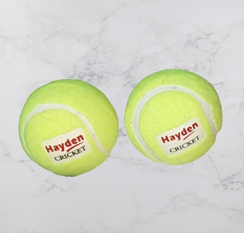 KANHA JI ENTERPRISES Cricket Tenniss Ball Red Color (Pack of 2) Hayden Tennis Ball(Standard, Pack of 2, Red)