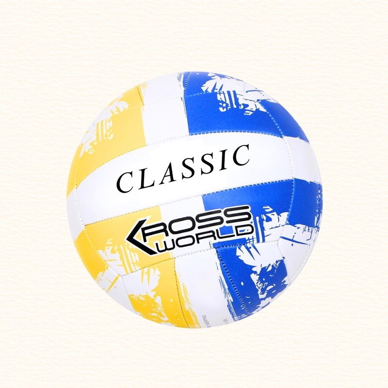 Winex Classic V5 Kross Volleyball – Balanced Control & Bounce Volleyball - Size: 5(Standard, Pack of 1)