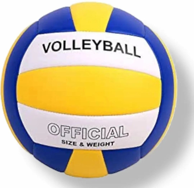 HACKERX mahalaxmi sports Volleyball - Size: 4(Standard, Pack of 1, Multicolor)