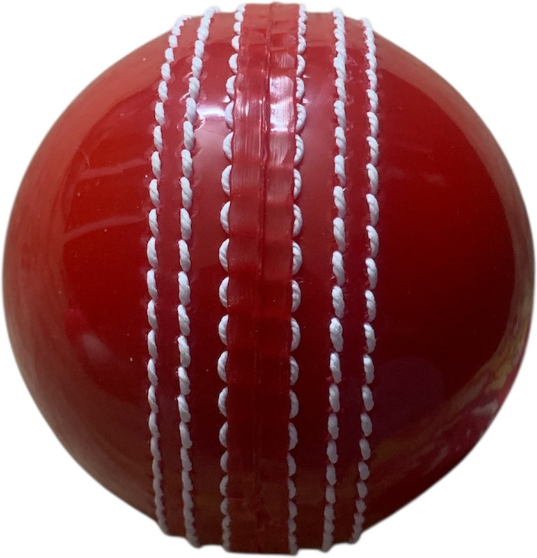EmmEmm Premium Red Cherry Stitched Pvc True Bounce Cricket Ball Cricket Synthetic Ball(Standard, Pack of 1)