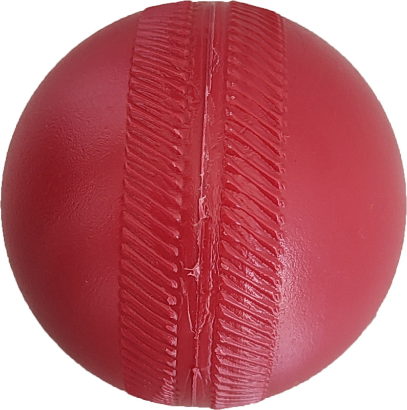 BOLDUP heavy plastic Practice, match, and drill balls made of, weighing 80 grams Cricket Training Ball(Kids, Pack of 1, Red)