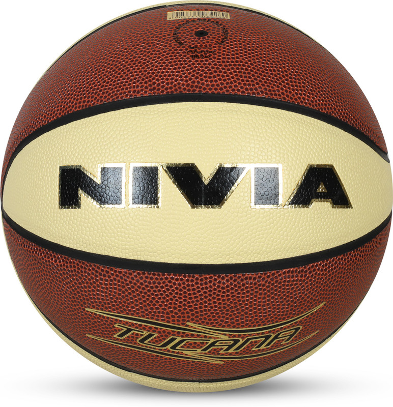 NIVIA Tucana Basketball - Size: 6(Kids, Pack of 1, Orange)