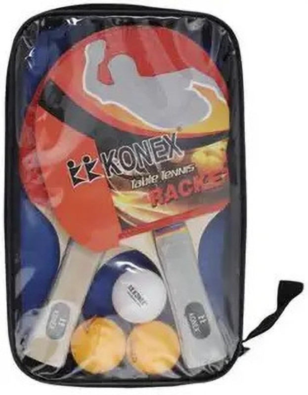 Vintagebooks Konex Wood Table Tennis Racquet Set Table Tennis Kit