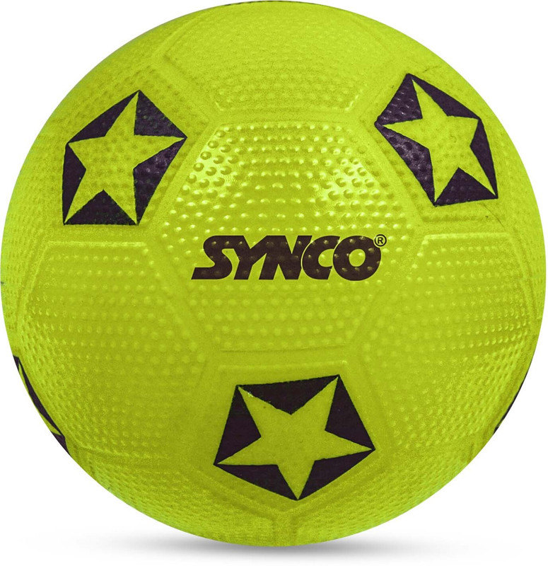 SYNCO Football for kids, Home Play Ball Soft PVC Football - Size: 2(Kids, Pack of 1, Multicolor)