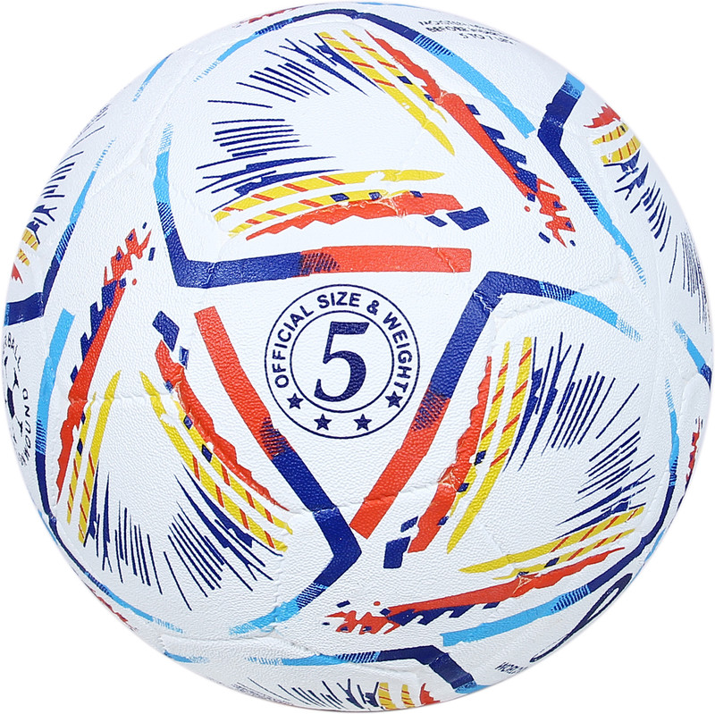 LatinX WCUP 2022 Football - Size: 5(Standard, Pack of 1, Multicolor)