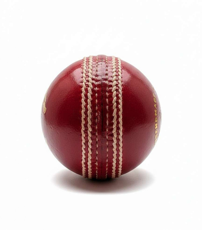 Drakon Sports Super Test Red Pack of 1 Cricket Leather Ball(Standard, Pack of 6, Red)