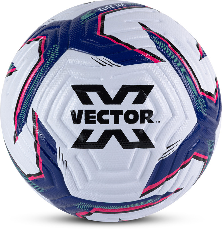 VECTOR X Elite PU Thermo Bonded, Seamless Technology design Soccer Professional Match Football - Size: 5(Standard, Pack of 1)