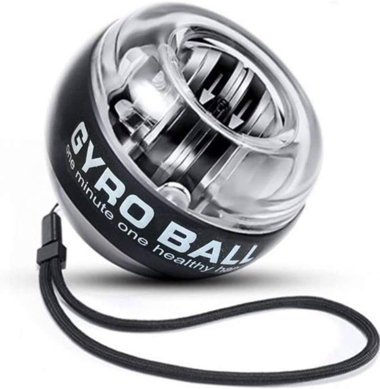 ladlimart Wrist Gyro Ball - Wrist Exercise Ball Snooker Ball(Standard, Pack of 0, Black)