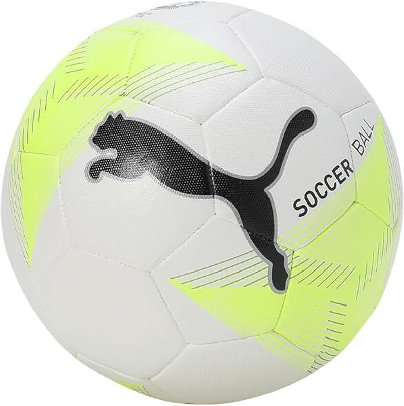 PUMA Future 2.0 Soccerball V1 Football - Size: 5(Standard, Pack of 1, White, Black)