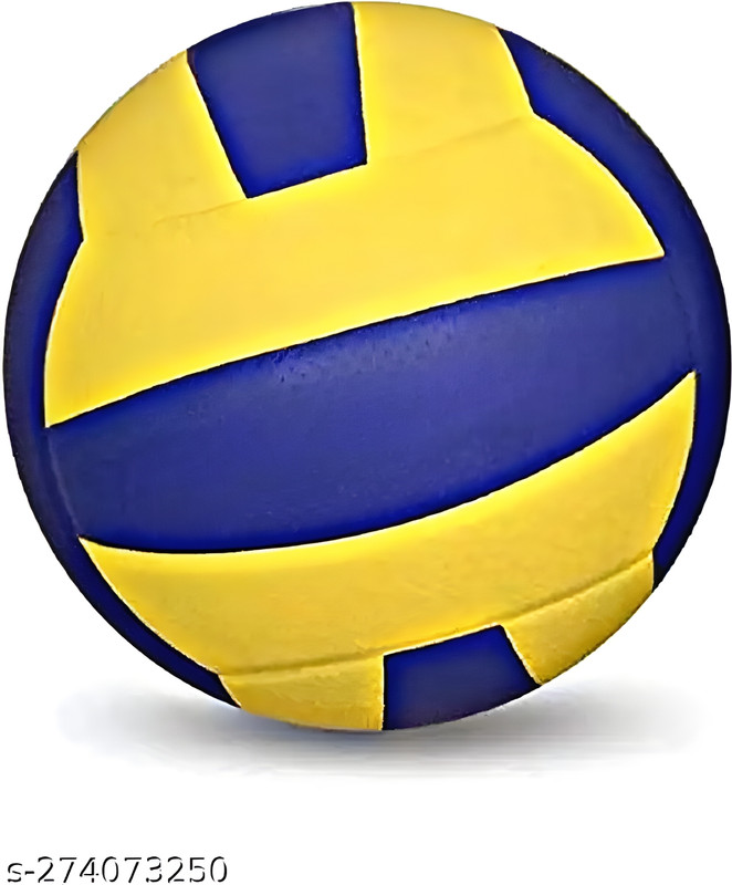 SportsLink Volley Ball Volleyball - Size: 5(Standard, Pack of 1, Yellow, Blue)