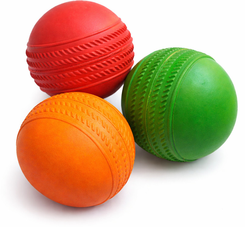 MASH Retails High Bounce Cricket Balls for Kids & Adults - Cricket Rubber Ball(Standard, Pack of 4, Multicolor)