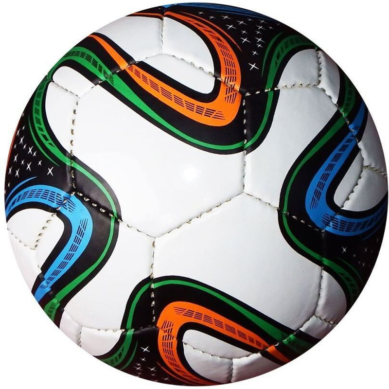 RAHICO CLUB Multicolor Brazuca Football - Size: 5(Standard, Pack of 1, Multicolor)