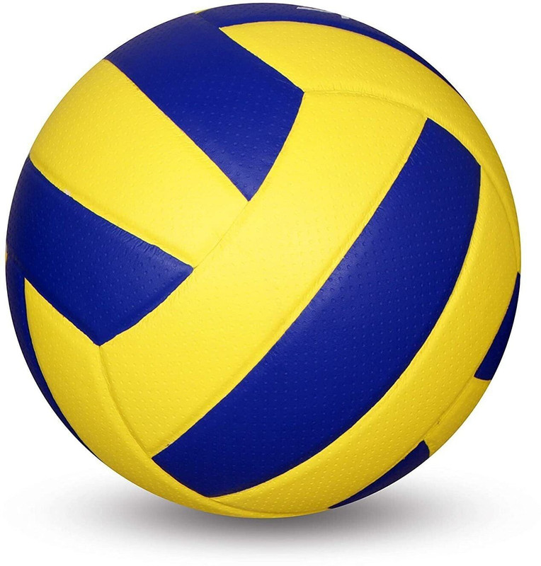 WALNIC PU Volleyball Regulation Size for Indoor or Outdoor Play, Durable Volleyball - Size: 5(Standard, Pack of 1, Multicolor)