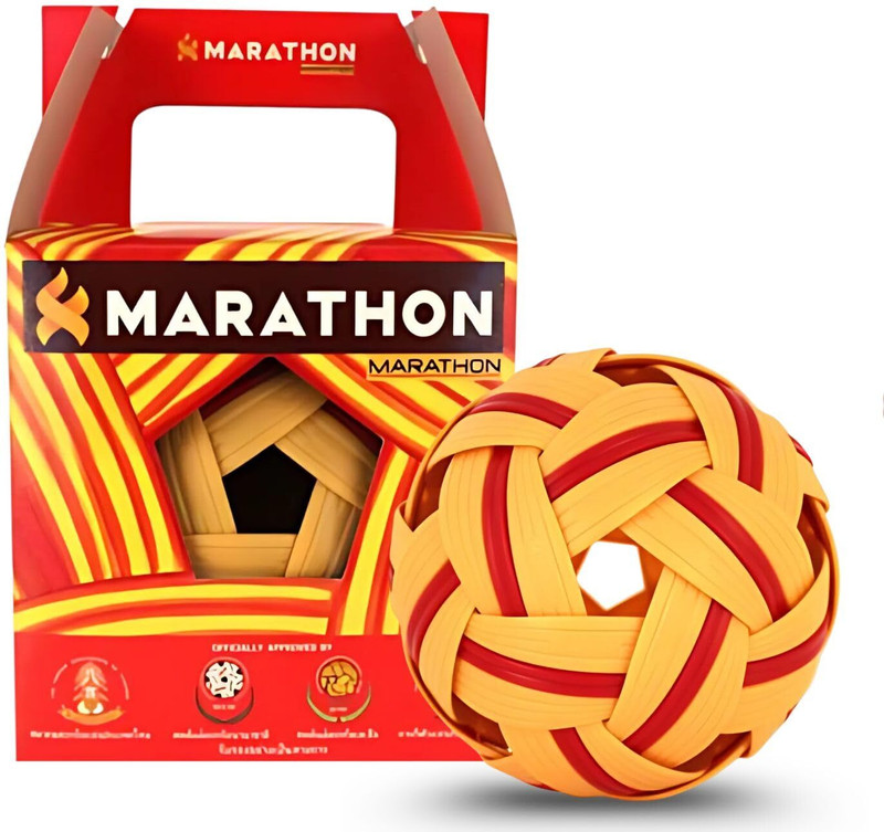 VAYINATO Marathon MT-201J Competition General Sepak Takraw Ball for Women Volleyball - Size: 3(Standard, Pack of 1)