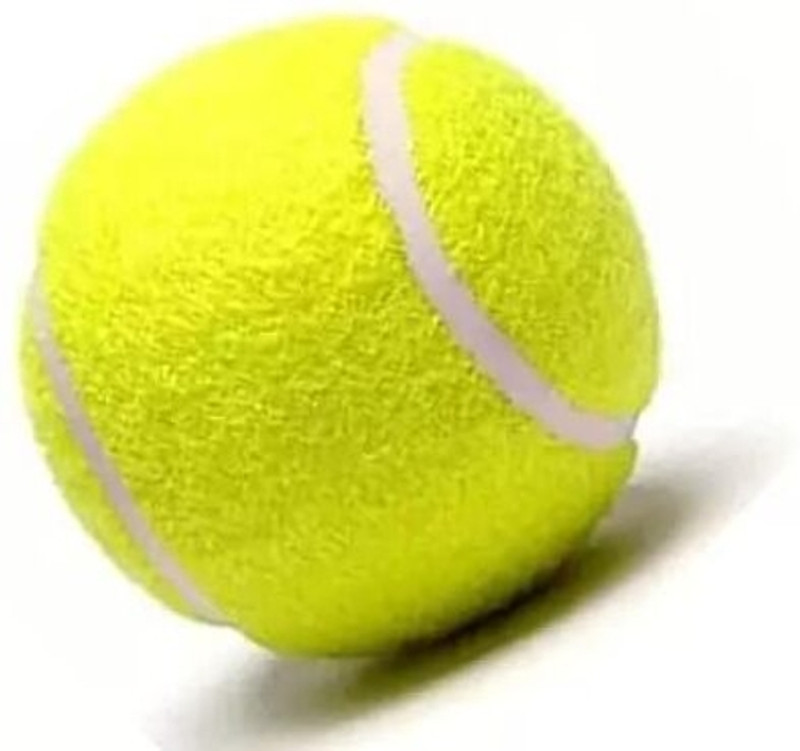 KAVORA Super Bounce Tennis Ball & Durable for Tennis Courts and Cricket Tournaments Tennis Ball(Kids, Pack of 1, Green)