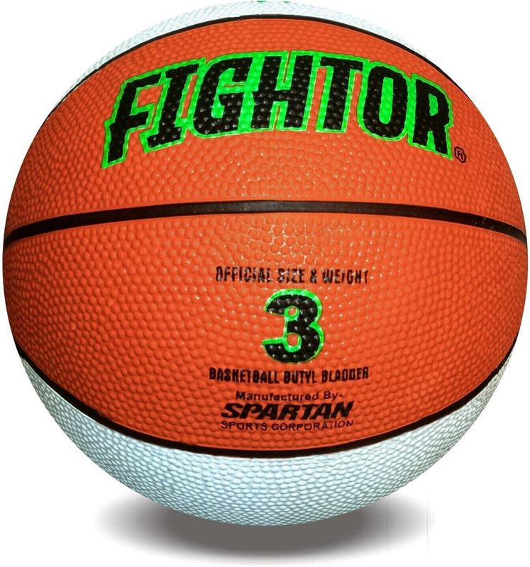 FIGHTOR CLASSIC Basketball - Size: 3(Kids, Pack of 1, Multicolor)
