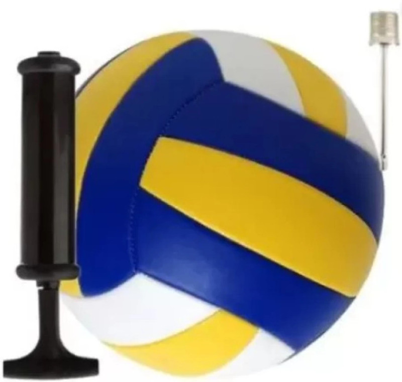 ASHI ENTERPRISES Volleyball with air pump size 5 Volleyball - Size: 5(Standard, Pack of 2)