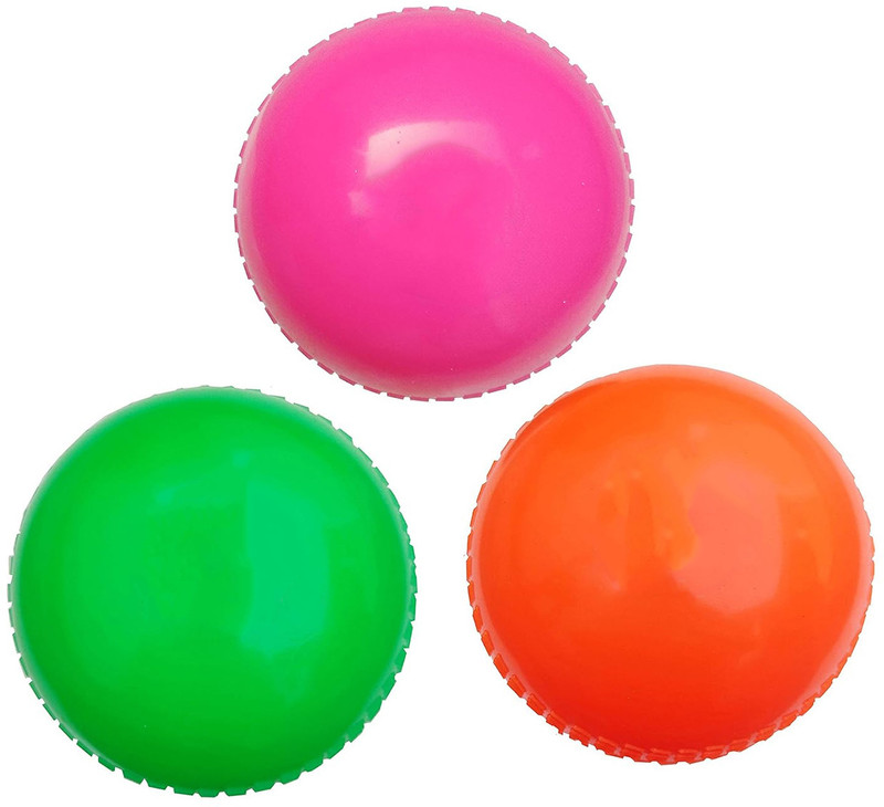 ArrowMax Cricket Wind Ball Practice Ball For All Age Groups Synthetic Cricket Synthetic Ball(Standard, Pack of 3, Multicolor)