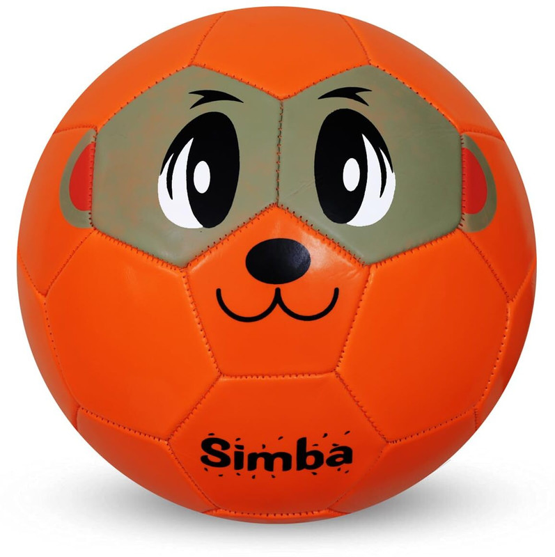Addiction Kids Soccer Ball, Size 3, Cartoon Design, Sports Toy Football - Size: 3(Kids, Pack of 1, Orange)