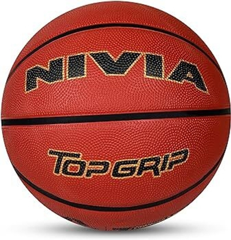 NIVIA Top Grip Basketball - Size: 5(Kids, Pack of 1, Brown)