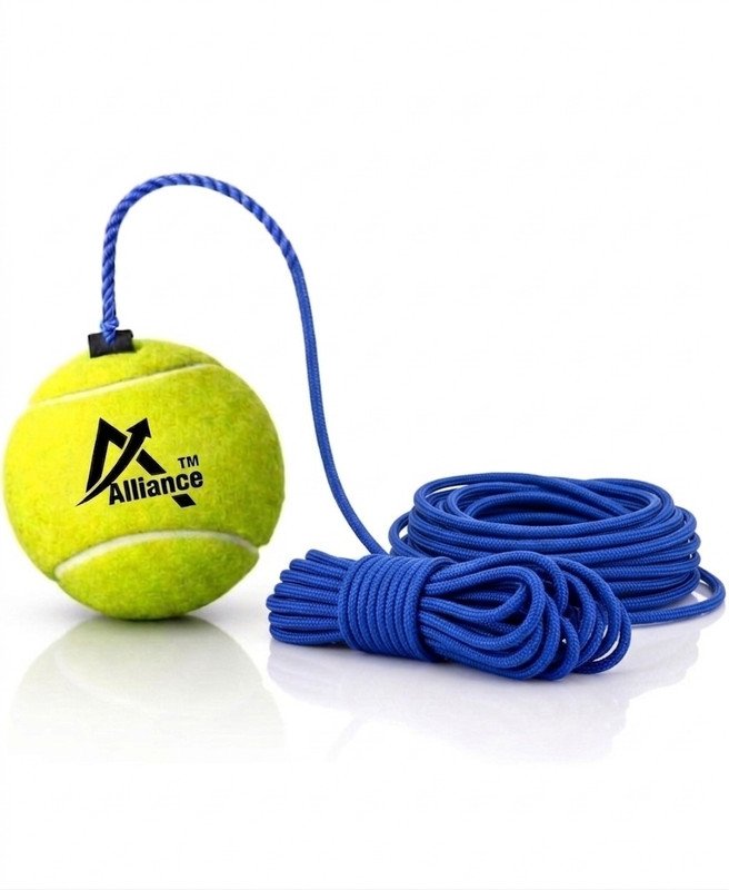 Alliance Teniss training hanging ball Cricket Training Ball(Standard, Pack of 1, Yellow)