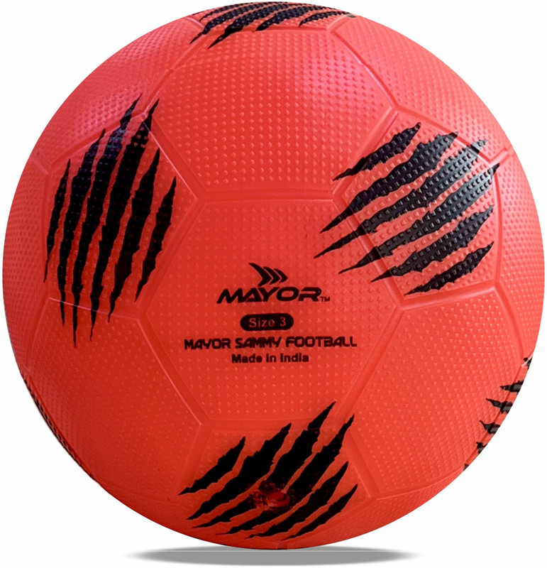 MAYOR Sammy-3 Football - Size: 3(Kids, Pack of 1, Yellow)