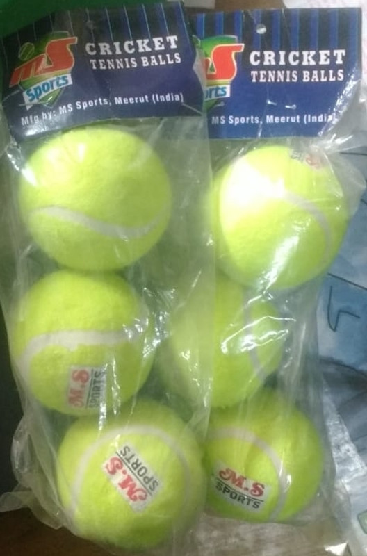 Ms Sports Ms 004 Tennis Ball(Standard, Pack of 6)